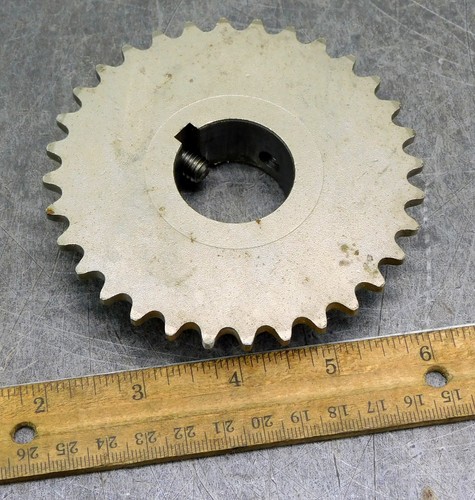Martin 35B32 S 1 1/4 Roller Chain Sprocket #35 32 Teeth 1 1/4" Bore