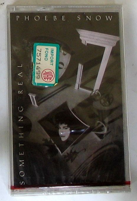 PHOEBE SNOW - SOMETHING REAL - Musicassetta Cassette Tape MC K7 Sealed