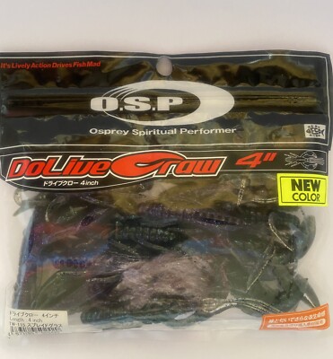 Osp Dolive craw 4  12pk Sprayed Grass