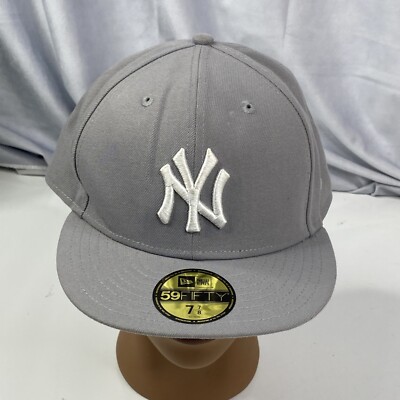 帽子 NEW ERA Yankees LONGBRIM HAT GREY 7 3/8 Amazon.com: New Era 59Fifty Hat New York Yankees MLB Basic