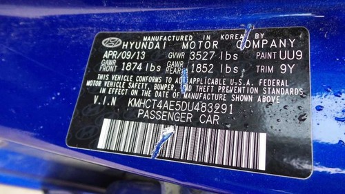 Speedometer Cluster MPH US Market ID 940011R510 Fits 12-14 ACCENT 138091 - Picture 10 of 12