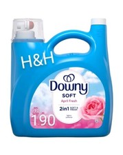 APRIL FRESH DOWNY Fabric Softener Laundry Supplies 190 Loads Baby Soaps