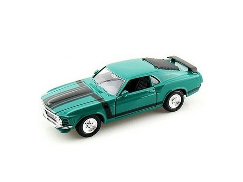 FORD Mustang Boss 302 - 1970 - green / black - Maisto 1:24 - Imagen 4 de 6