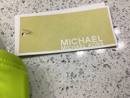 Michael Kors Damen 2 Stück Limette Bikini Oberteil & Unterteil Small Neu mit Etikett - Bild 5 von 12