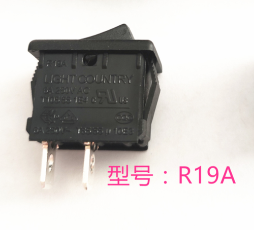 LIGHT COUNTRY R19A T85U 15*21mm Rocker switch 2 Pin 2 Position 6A 250VAC T105/55 - Picture 3 of 4