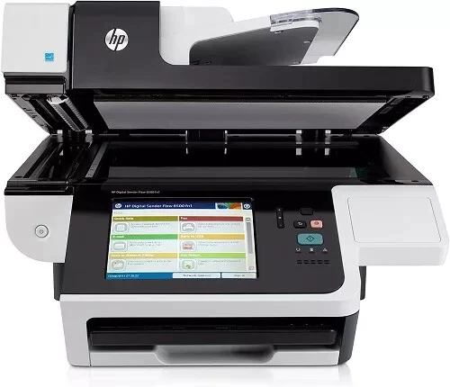 Vorführgerät HP Digital Sender Flow 8500 fn1 Duplex LAN NUR 80 Scans !! - Bild 4 von 4