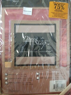 Donna Sharp Red desert Eurosham
