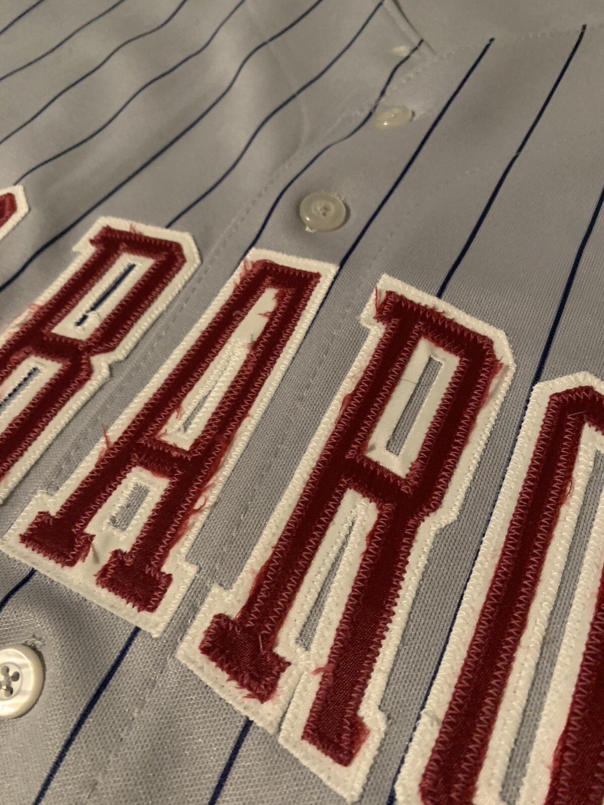 Russell Athletic Scranton WilkesBarre Red Barons Jersey Size 48 Gray