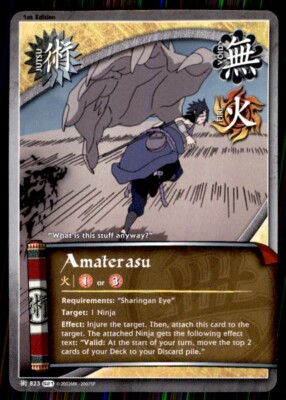 Naruto CCG Amaterasu   #823