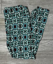 NEW Vintage LuLaRoe TC Tall  Curvy Leggings Multicolored Abstract Floral