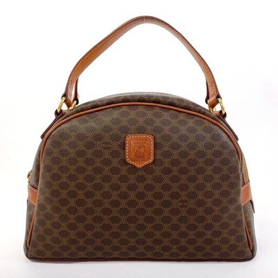 CELINE Handbag Macadam PVC/leather Women vintage