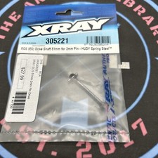 XRay. 305221 ECS (ES) Drive Shaft. 51mm For 2mm Pin. HUDY Spring Steel