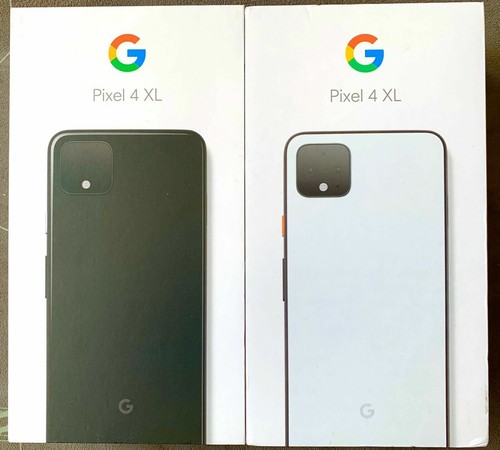 Véritable Google Pixel 4/4 XL/4a Boîte Vide Avec/Sans Accessoires Noir/Blanc - Photo 14 sur 17
