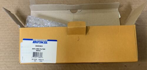 Binks Air Line Filter Regulator 849303 - Picture 2 of 6