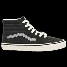 Vans Unisex Kids and Women's Sk8 Hi Black & Silver VN0A4UI2YG4 Holiday SALE!!!