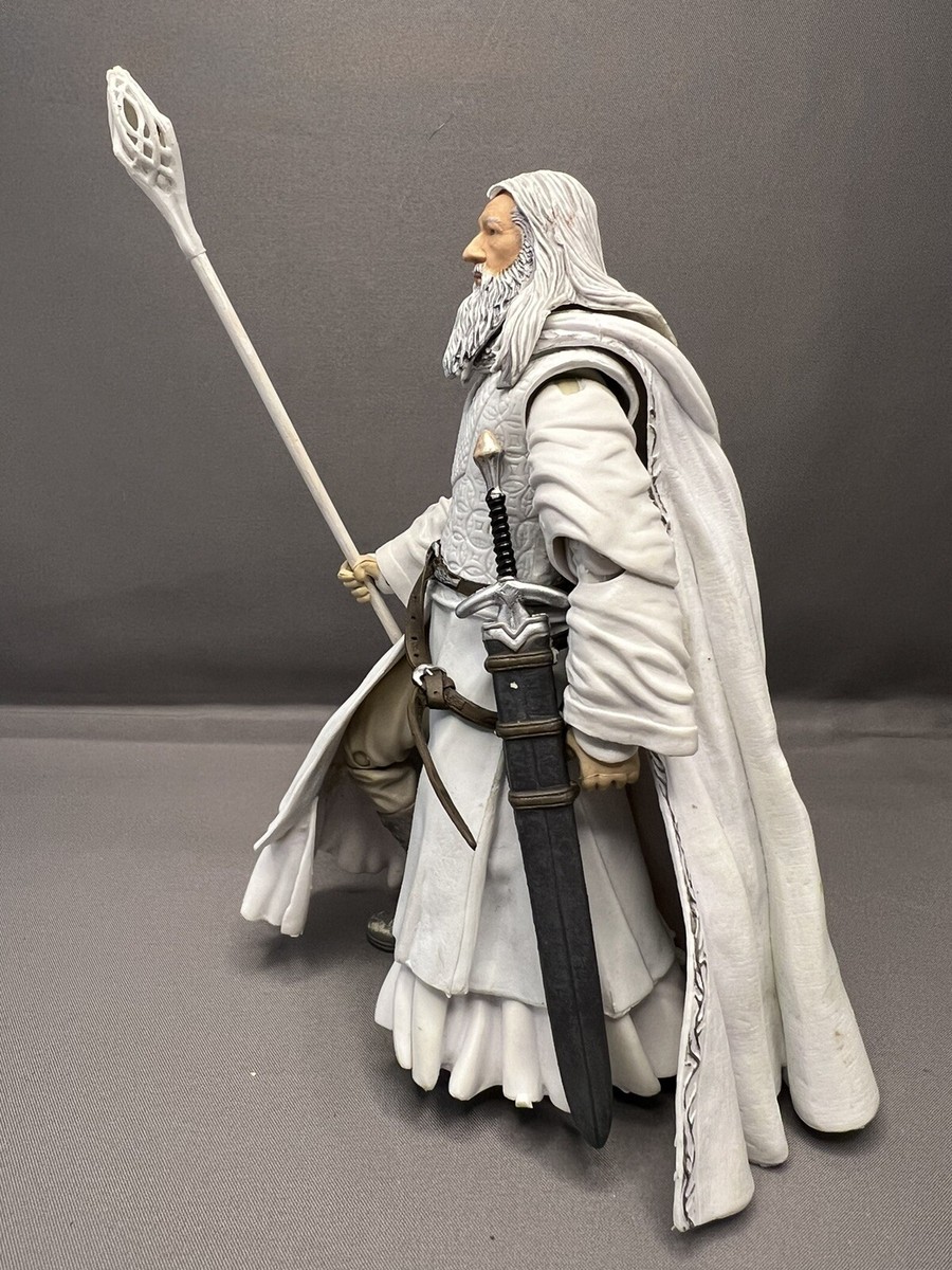 2002 ToyBiz Gandalf The White Lord Of The Rings Two Towers Ultra