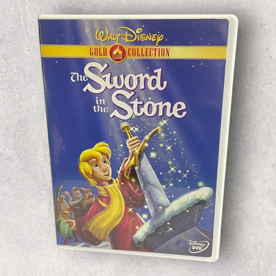 Disney Animated 3 DVD Lot: Sword In the Stone/A Goofy Movie/Mickey&The Beanstalk Foto 3 de 4