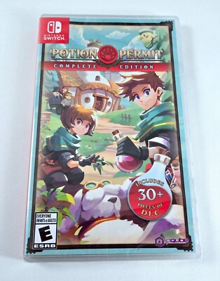 POTION PERMIT COMPLETE EDITION NEW FACTORY SEALED 2024 Authentic Nintendo Switch