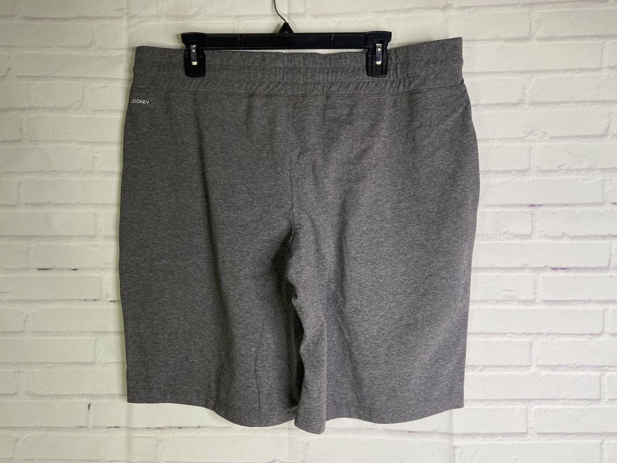 Jockey Womens Bermuda Shorts Stretch Jersey Pull On Elastic Waist