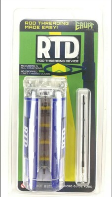 Erupt Fishing RTD Rod Threading Device - with extra bobbins