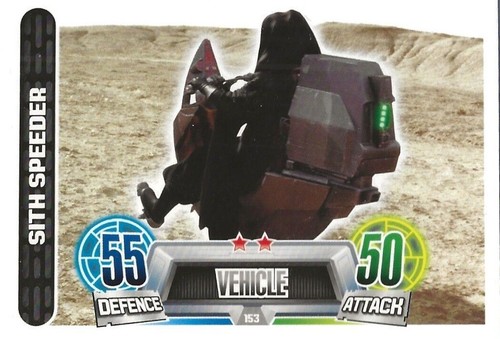 STAR WARS MOVIE FORCE ATTAX SERIES 2 BASE / BASIC CARDS 1 to 192 by TOPPS - Picture 86 of 90