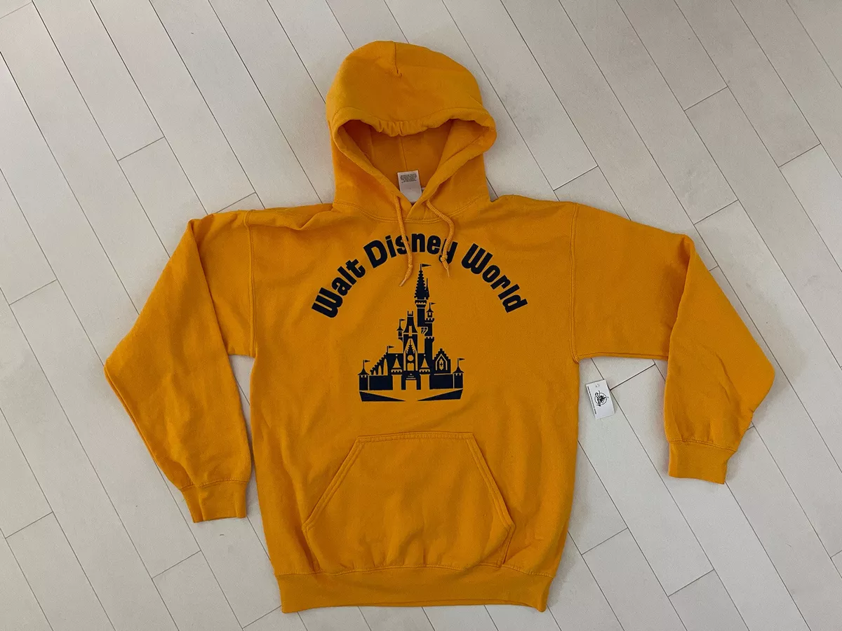 Yellow walt shop disney world hoodie