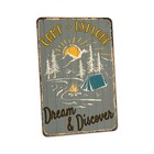 Camping Sign Explore Dream Discover Cabin Decor Lodge RV Hunting 108122001087