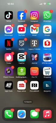 Apple iPhone 15 Pro Max 256 GB. Black With TikTok CapCut First Owner