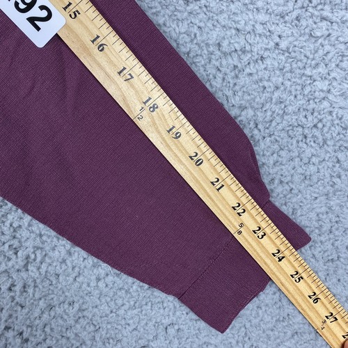 Camisa para mujer The North Face S púrpura manga larga con lengüeta enrollable botón caminata al aire libre - Imagen 12 de 12