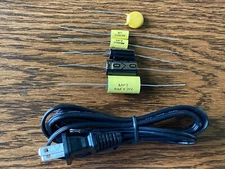 Rebuild Kit for Eico 221 & 214 VTVM Voltmeter Full Recap Set w/ Instructions