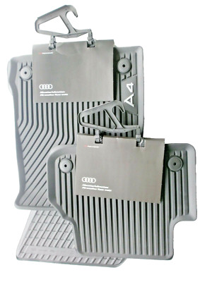 Original Audi - A4 (bis Juli 2019) Allwetter-Gummi-Matten 4-teilig 8W1061501 041