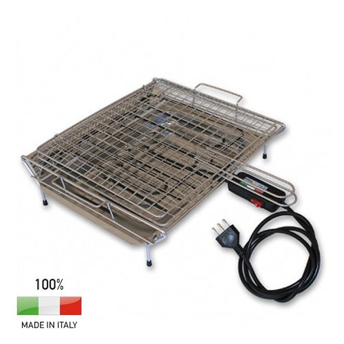 Stella G10 Bistecchiera Elettrica Acciaio Inox 2700W | Made in Italy
