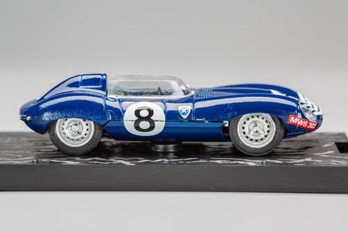 Jaguar D Type #8 Ron Flockhart 6th Daily Express Silverstone 1956 BRUMM 1:43 - Imagen 7 de 13