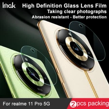 IMAK For Realme 11 Pro+ Camera Lens Film Cover Soft Glass Protector (2set)