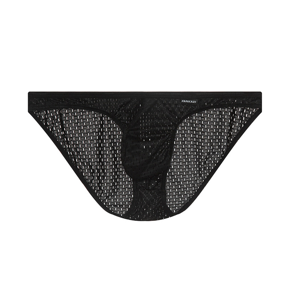 Sexy Briefs Mens Mesh Panties Underpants Tanga Underwear Knickers Soft Bikini US