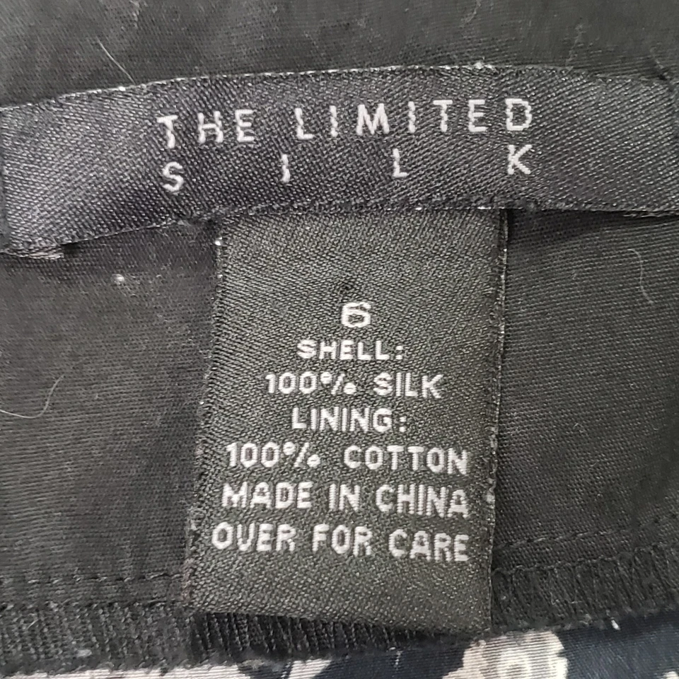 Maxi Vestido Babydoll de Seda Vintage The Limited Para Mujer Talla 6 Whimsigoth 90S Y2K Foto 3 de 4