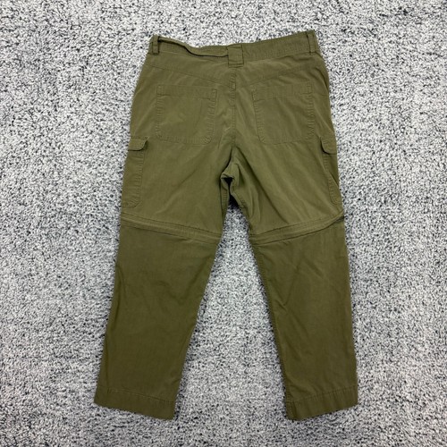 Boy Scouts Switchback Pants Mens 34 Green Convertible Shorts BSA Uniform - Picture 11 of 14