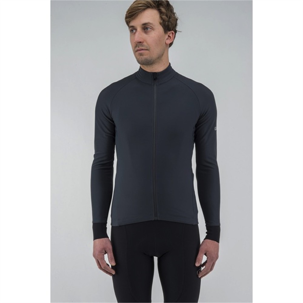 Giro Chrono Thermal Long Sleeve Jersey - Men's Charcoal, L - Charcoa 2017 Giro Chrono Thermal Long Sleeve Jersey - Men's Charcoal, L - Charcoa 2017