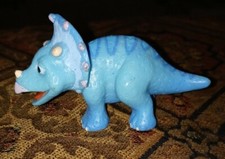 LEARNING CURVE TOMY DINO Dinosaur TRAIN PVC 3" FIGURE-TRUDY TRICERAPTOPS 104