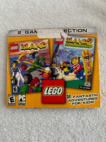 Lego Island & Lego Island 2 Two Game Collection!!!