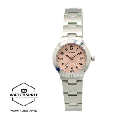 Casio Women's Classic Series S.Steel Band Watch LTP1241D-4A3 LTP-1241D-4A3