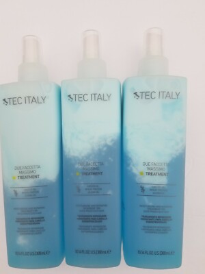 3  NEW TEC ITALY DUE FACCETTA MASSIMO TREATMENT WITH JOJOBA & CASTOR  OIL 10.14