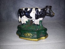 vintage cow door stop wedge pat's home & garden innovation giftware corp canada