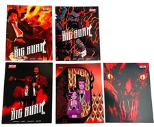 SET OF 5 THE BIG BURN #1 MIZUNO 1:50/ 1:25/  1:10/ A/ B VARIANTS DSTLRY NM+