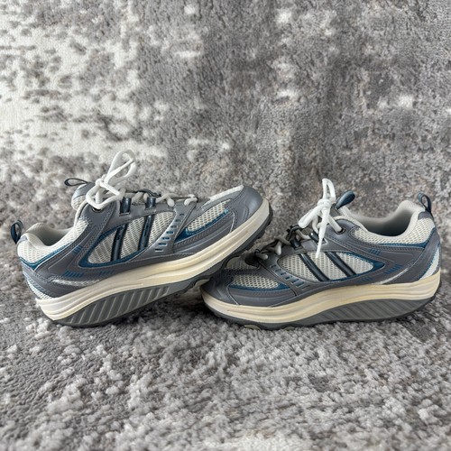 Skechers Shape-Ups Sz 7.5 Fitness Walking Toning Sneakers Work Out NWOB Silver/B - Picture 6 of 10