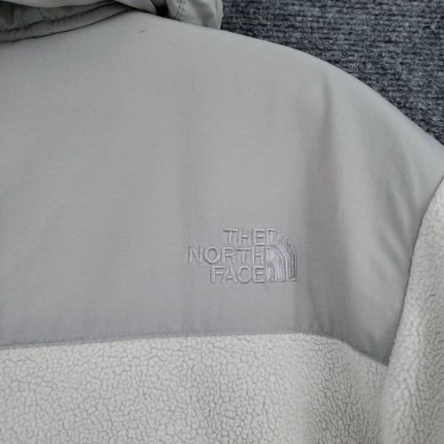 The North Face Hoodie Girls XL Gray Denali Sweatshirt Polartec Fleece Full Zip - Picture 18 of 19