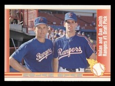 1991 PACIFIC NOLAN RYAN #61 NOLAN AND DAN SMITH TEXAS RANGERS 
