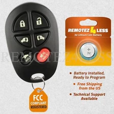 Replacement for Toyota Sienna Keyless Entry Remote Car Key Fob 6b