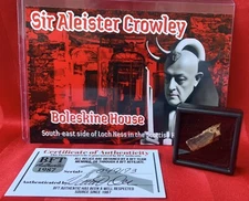 Aleister Crowley Boleskine House Wood Relic Scotland Paranormal