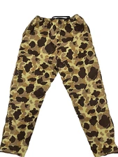 CAMO PANTS  CABELAS  Gore Tech Thinsulate / Waterproof Hunting Mens Large USA
